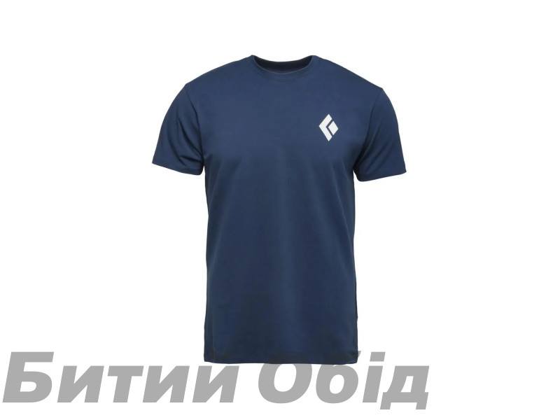 Футболка мужская Black Diamond M Equipment For Alpinist Tee  (Indigo)